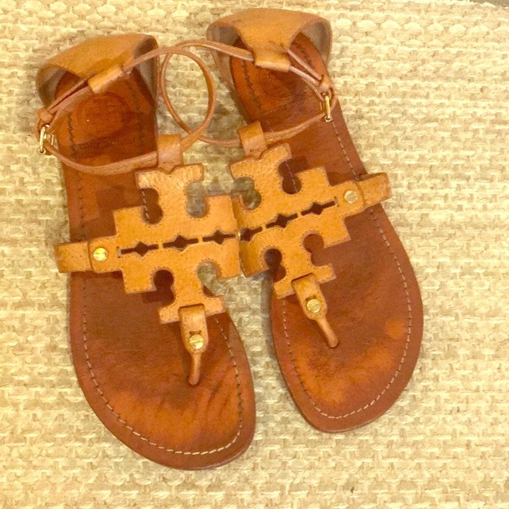 Tory Burch Leather Sandals